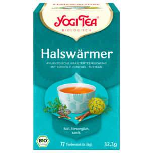 Yogi Tea Halswärmer Tee Bio 30,6g, 17 Beutel